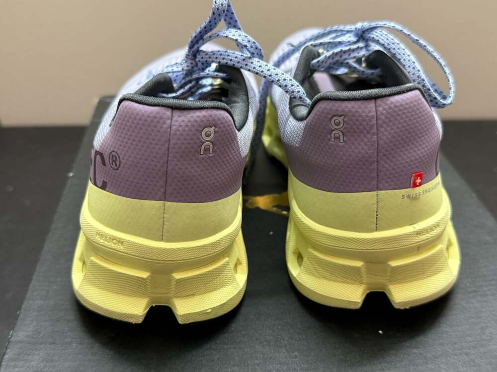 On Cloudmonster Lavender Hay Women's Running Shoes Size 8.5 - Picture 4 of 10